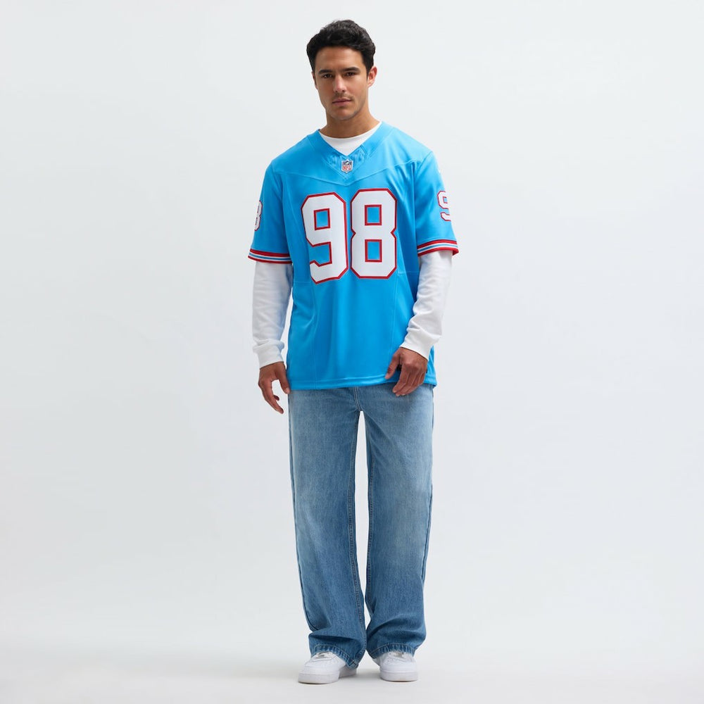 Jeffery Simmons Tennessee Titans Vapor F.U.S.E. Limited Jersey - Light Blue - Nike