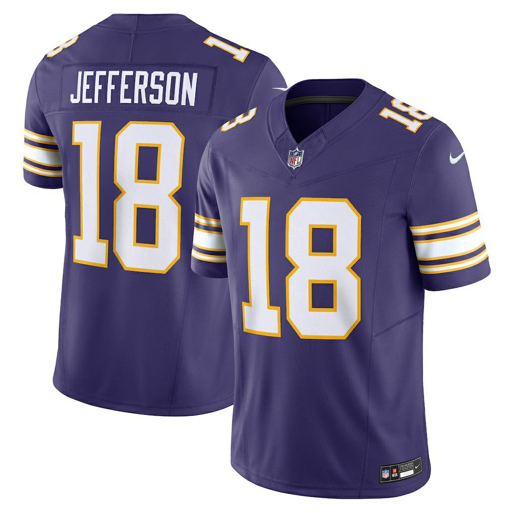 Justin Jefferson Minnesota Vikings Vapor F.U.S.E. Limited Jersey - Purple - Nike