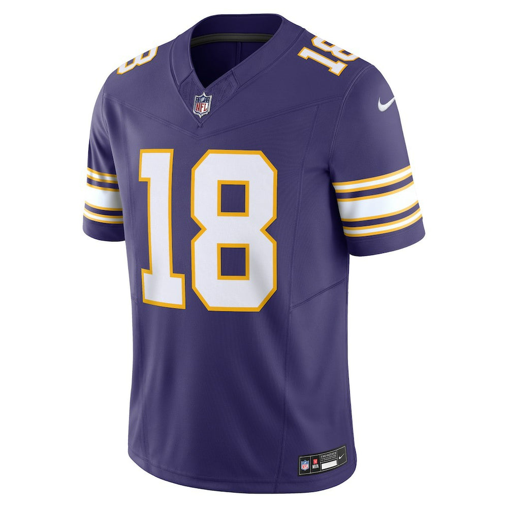Justin Jefferson Minnesota Vikings Vapor F.U.S.E. Limited Jersey - Purple - Nike