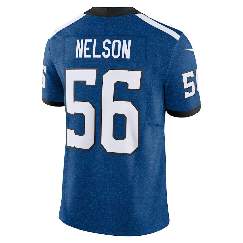 Quenton Nelson Indianapolis Colts Vapor F.U.S.E. Limited Jersey - Blue - Nike