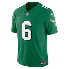 DeVonta Smith Philadelphia Eagles Vapor F.U.S.E. Limited Jersey - Kelly Green - Nike