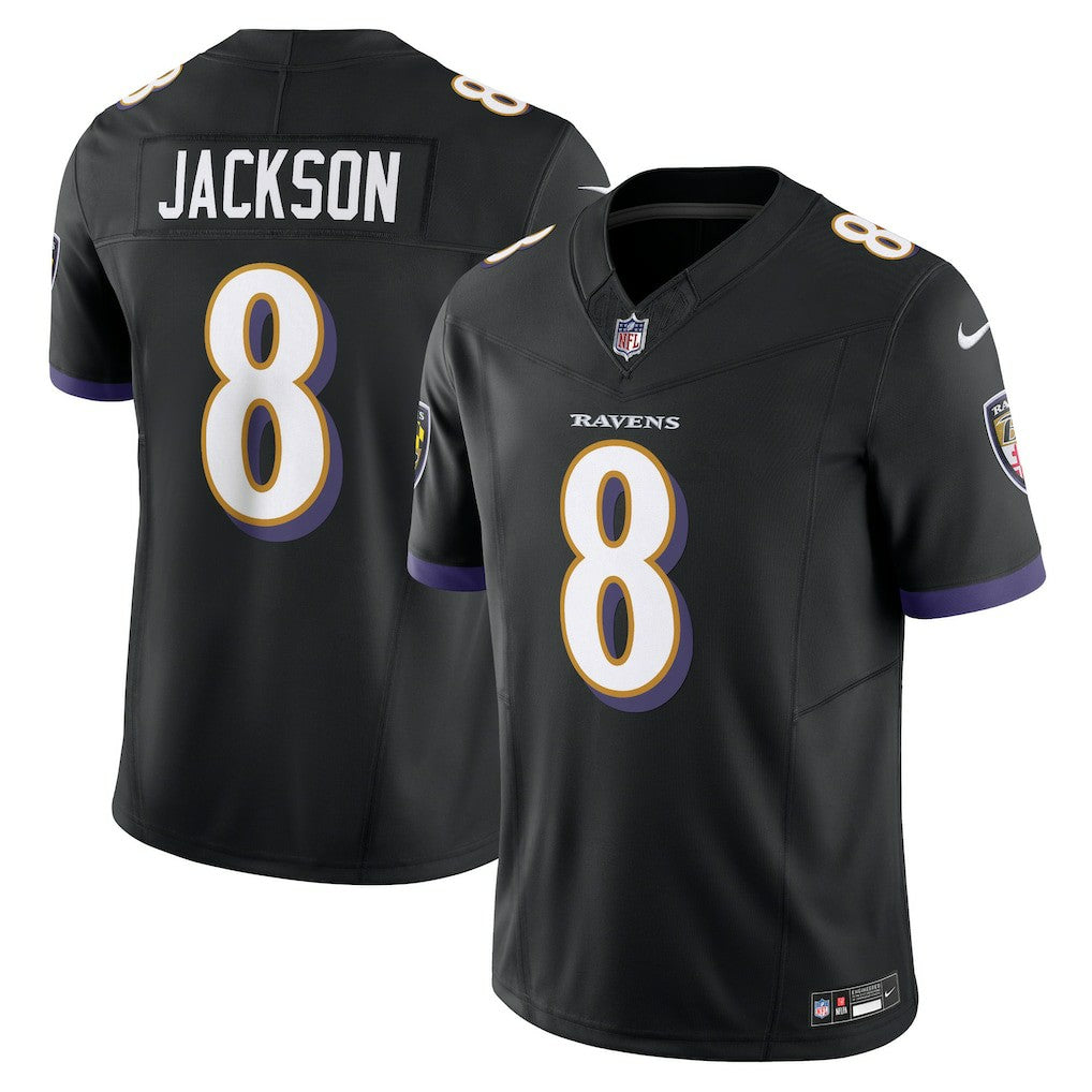Lamar Jackson Baltimore Ravens Vapor F.U.S.E. Limited Jersey - Black - Nike