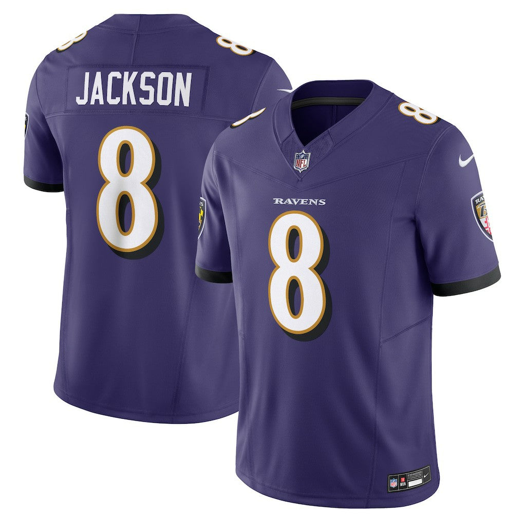 Lamar Jackson Baltimore Ravens Vapor F.U.S.E. Limited Jersey - Purple - Nike