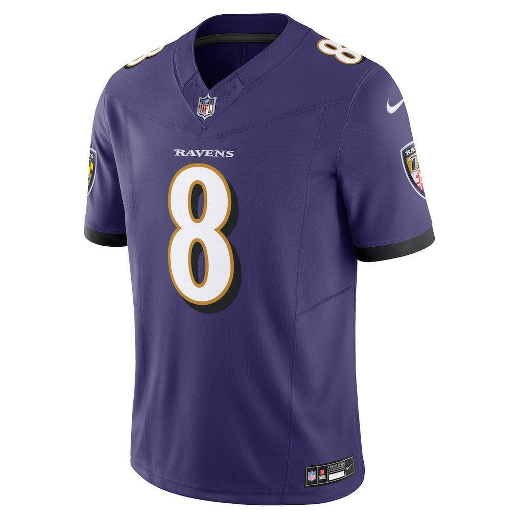 Lamar Jackson Baltimore Ravens Vapor F.U.S.E. Limited Jersey - Purple - Nike