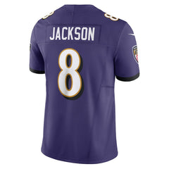 Lamar Jackson Baltimore Ravens Vapor F.U.S.E. Limited Jersey - Purple - Nike