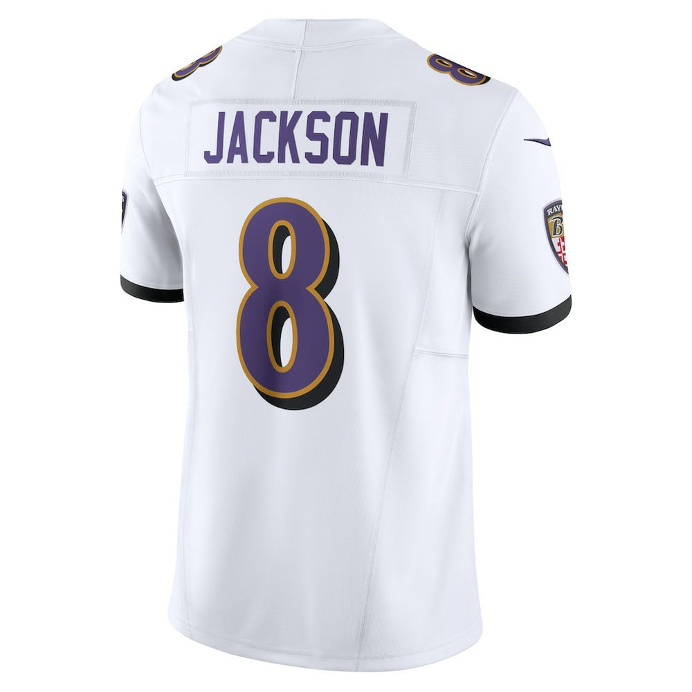 Lamar Jackson Baltimore Ravens Vapor F.U.S.E. Limited Jersey - White - Nike