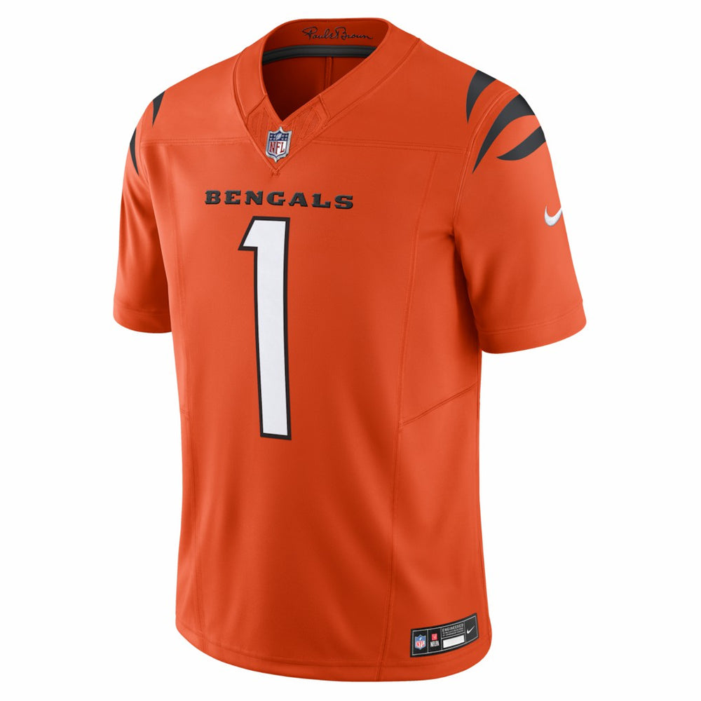 Ja'Marr Chase Cincinnati Bengals Vapor F.U.S.E. Limited Jersey - Orange - Nike