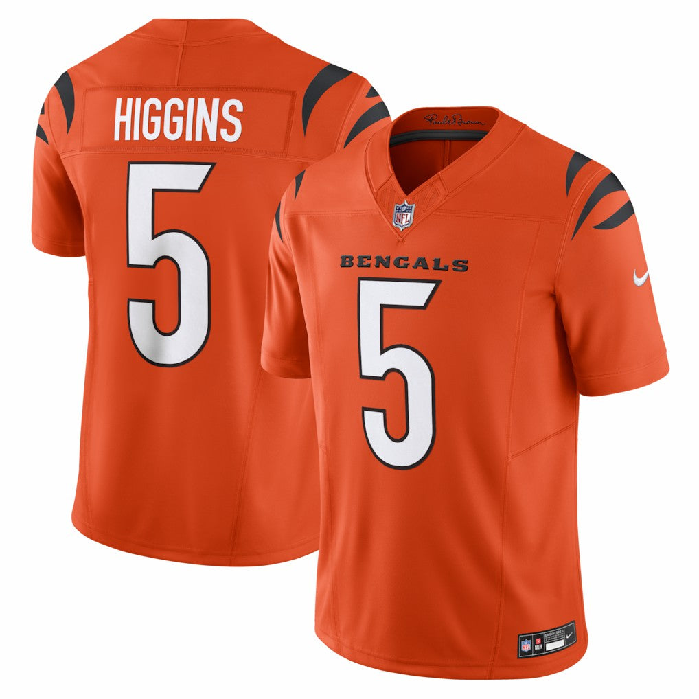 Tee Higgins Cincinnati Bengals Vapor F.U.S.E. Limited Jersey - Orange - Nike