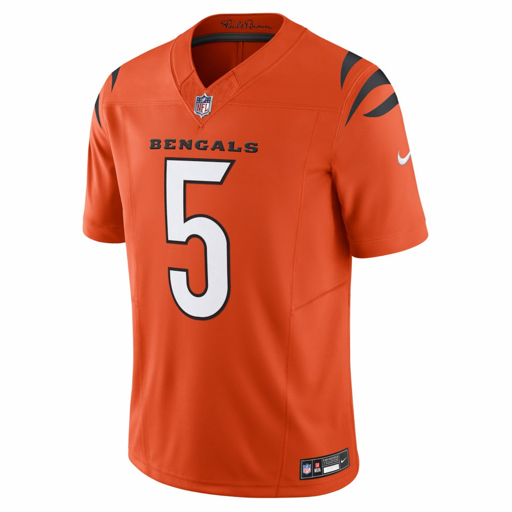 Tee Higgins Cincinnati Bengals Vapor F.U.S.E. Limited Jersey - Orange - Nike