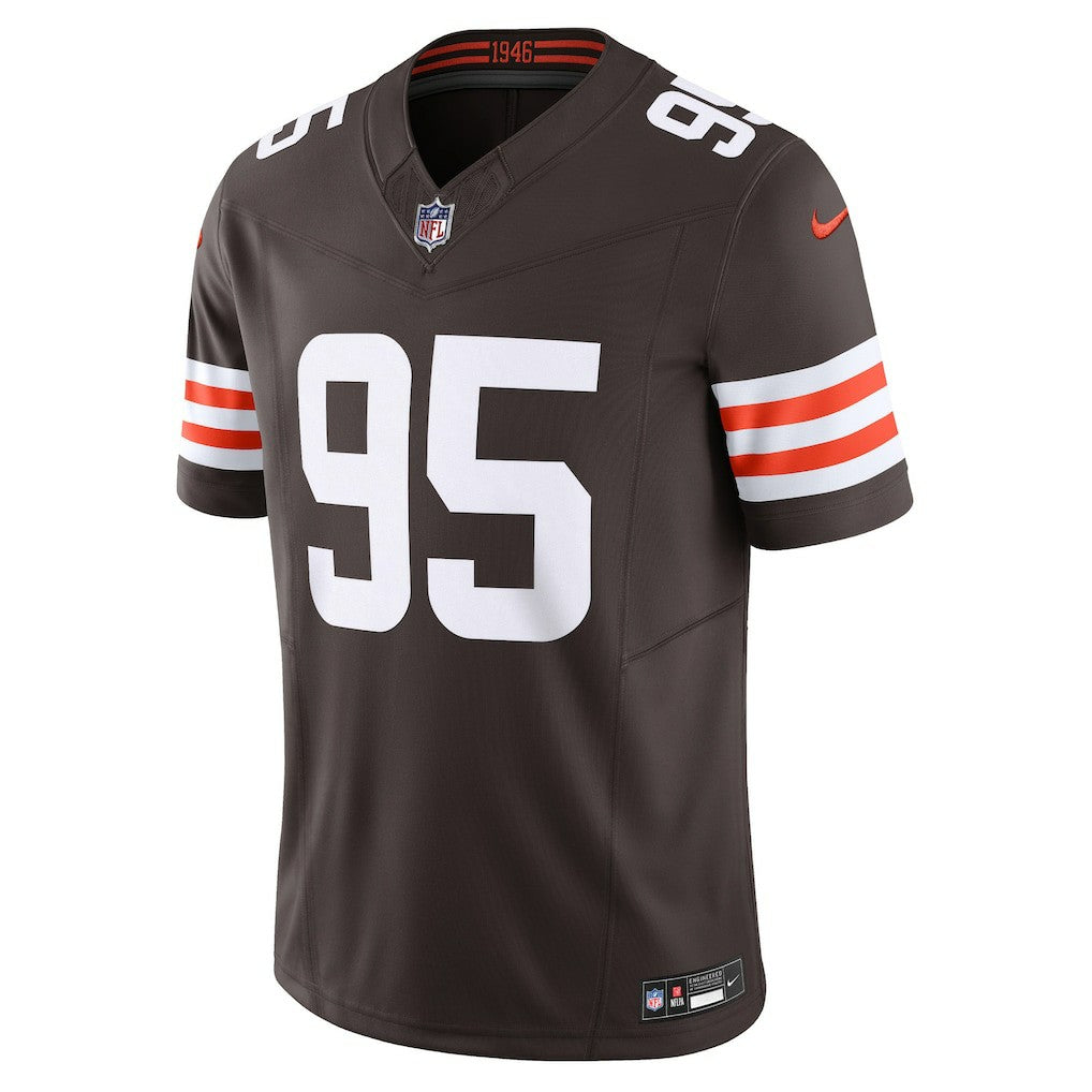 Myles Garrett Cleveland Browns Vapor F.U.S.E. Limited Jersey - Brown - Nike