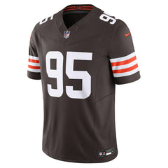 Myles Garrett Cleveland Browns Vapor F.U.S.E. Limited Jersey - Brown - Nike