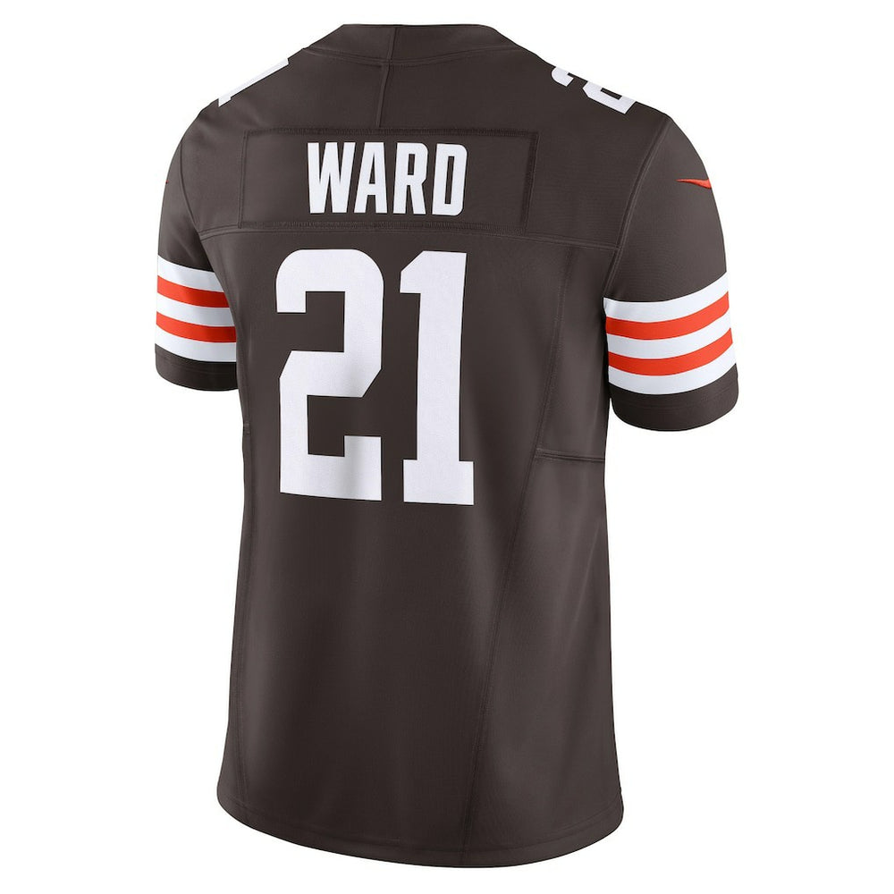 Denzel Ward Cleveland Browns Vapor F.U.S.E. Limited Jersey - Brown - Nike