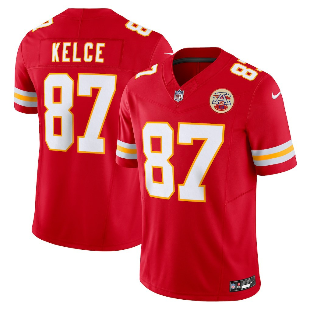 Travis Kelce Kansas City Chiefs Vapor F.U.S.E. Limited Jersey - Red - Nike