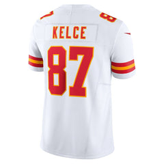 Travis Kelce Kansas City Chiefs Vapor F.U.S.E. Limited Jersey - White - Nike