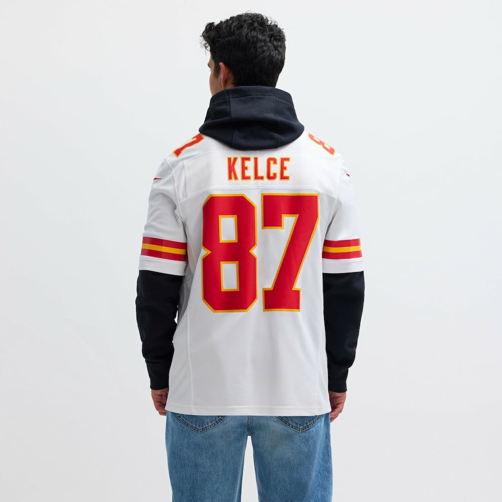Travis Kelce Kansas City Chiefs Vapor F.U.S.E. Limited Jersey - White - Nike