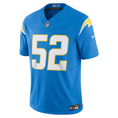 Khalil Mack Los Angeles Chargers Vapor F.U.S.E. Limited Jersey - Powder Blue - Nike