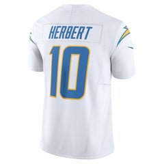 Justin Herbert Los Angeles Chargers Vapor F.U.S.E. Limited Jersey - White - Nike