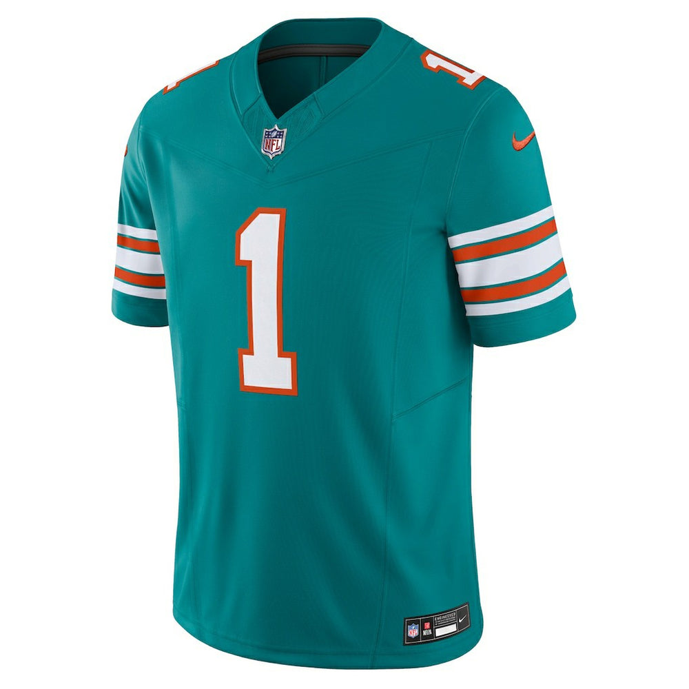 Tua Tagovailoa Miami Dolphins Vapor F.U.S.E. Limited Jersey - Aqua - Nike