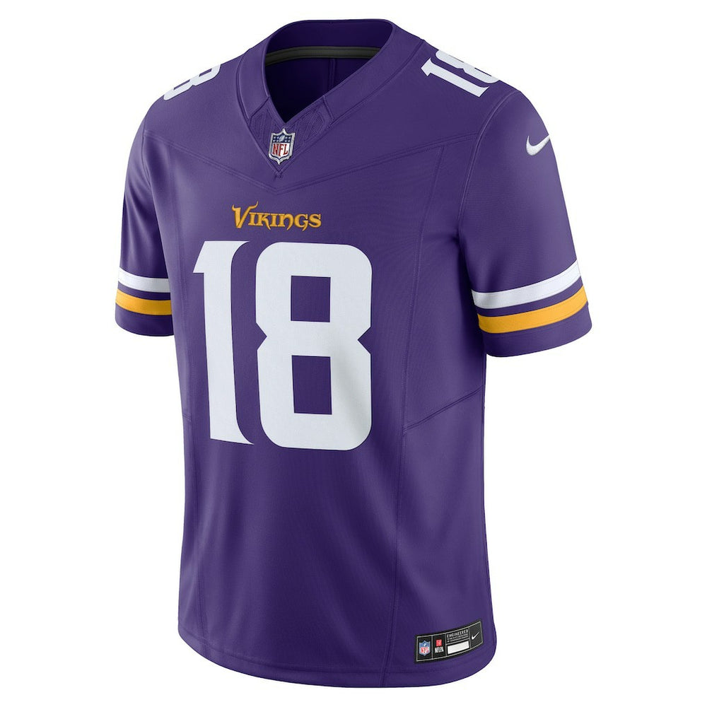 Justin Jefferson Minnesota Vikings Vapor F.U.S.E. Limited Jersey - Purple - Nike