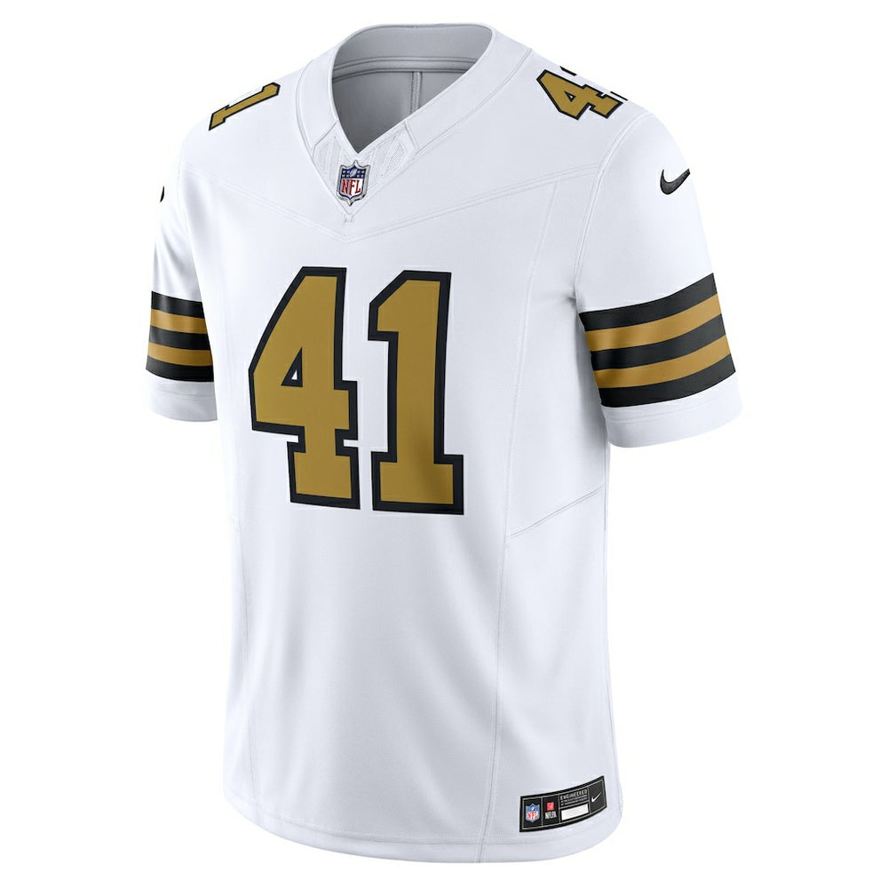 Alvin Kamara New Orleans Saints Alternate Vapor F.U.S.E. Limited Jersey - White - Nike