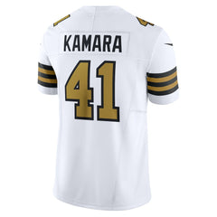 Alvin Kamara New Orleans Saints Alternate Vapor F.U.S.E. Limited Jersey - White - Nike