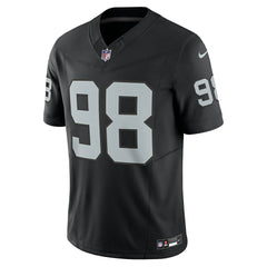 Maxx Crosby Las Vegas Raiders Vapor F.U.S.E. Limited Jersey - Black - Nike