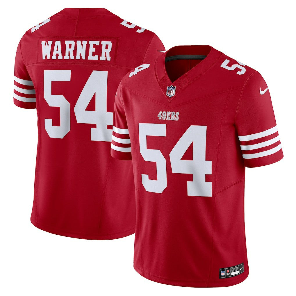 Fred Warner San Francisco 49ers Vapor F.U.S.E. Limited Jersey - Scarlet - Nike