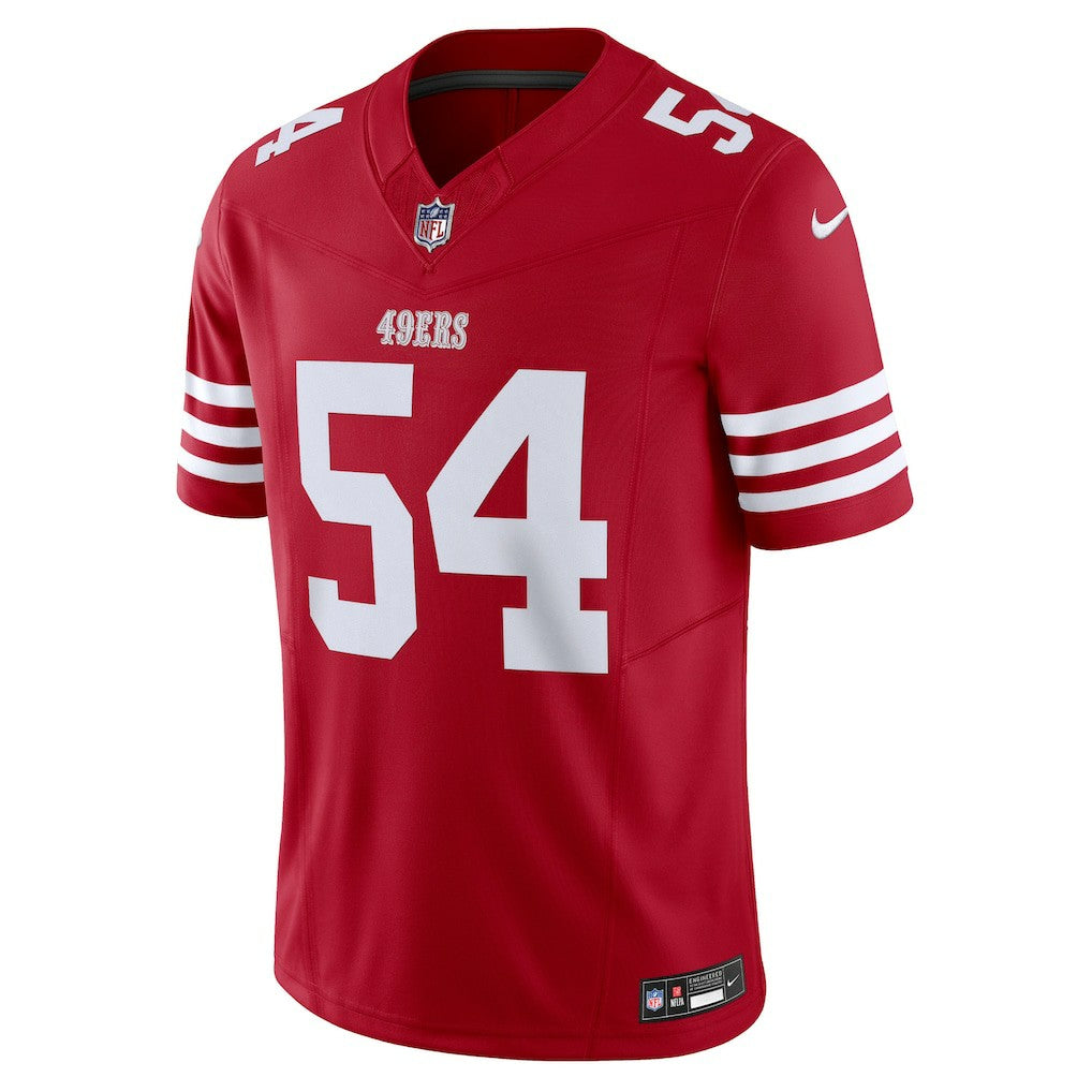 Fred Warner San Francisco 49ers Vapor F.U.S.E. Limited Jersey - Scarlet - Nike