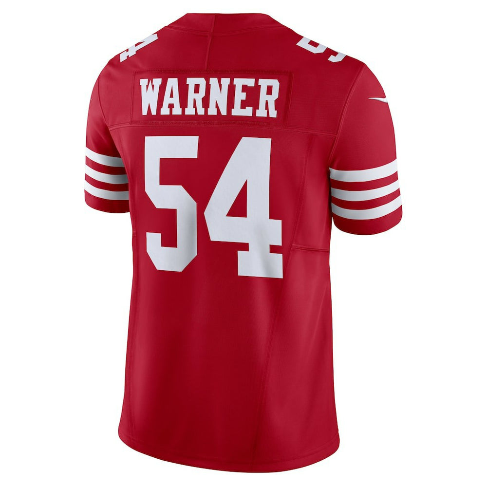 Fred Warner San Francisco 49ers Vapor F.U.S.E. Limited Jersey - Scarlet - Nike