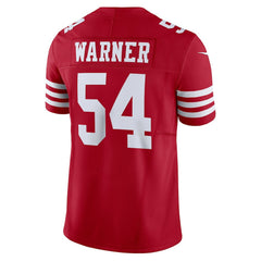 Fred Warner San Francisco 49ers Vapor F.U.S.E. Limited Jersey - Scarlet - Nike