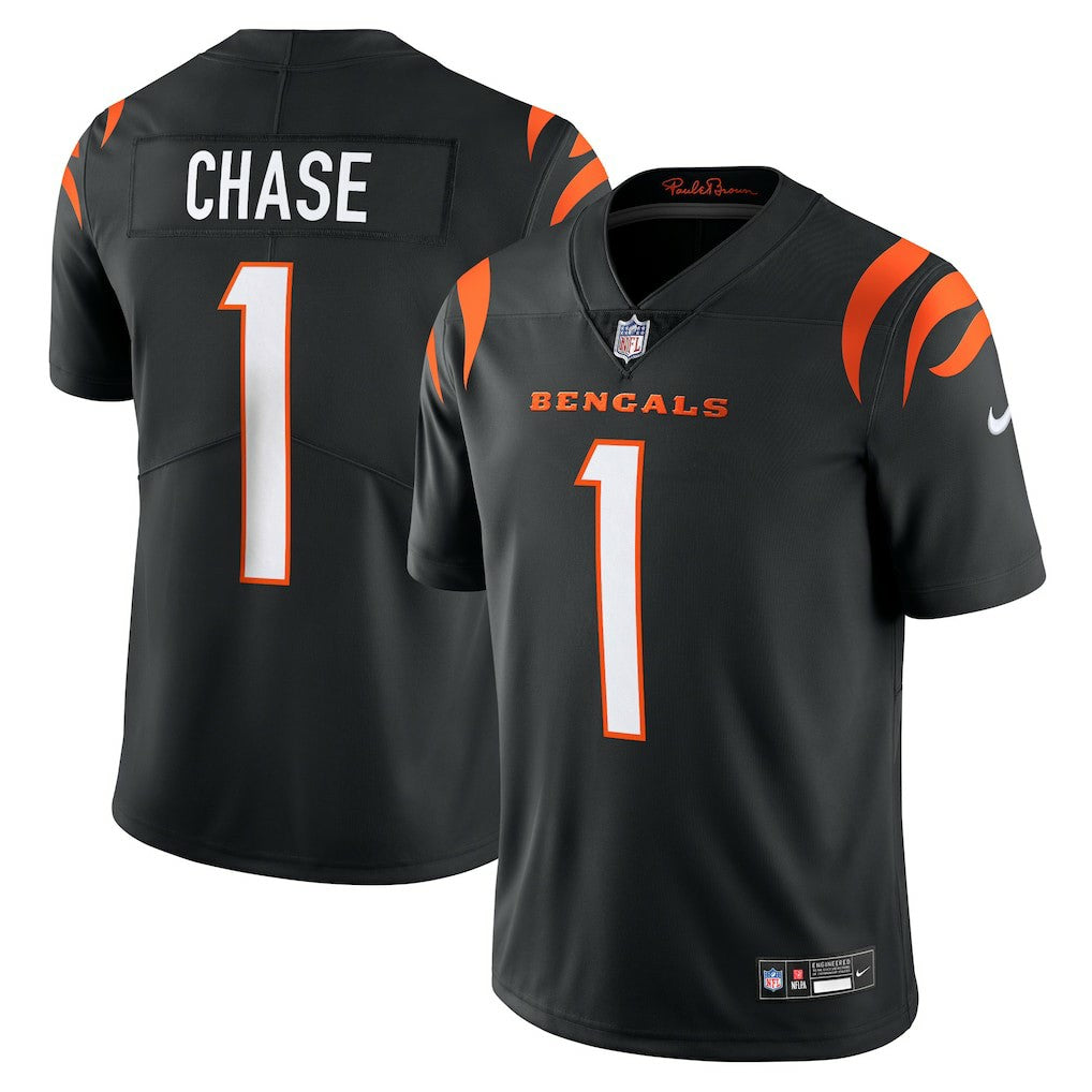 Ja'Marr Chase Cincinnati Bengals Vapor Untouchable Limited Jersey - Black - Nike