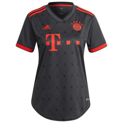 Adidas - Leroy Sané Bayern Munich Women's 2022/23 Third Replica Player Jersey - Charcoal