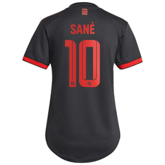 Adidas - Leroy Sané Bayern Munich Women's 2022/23 Third Replica Player Jersey - Charcoal