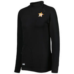 Houston Astros Levelwear Women's Verse Asymmetrical Raglan Tri-Blend Quarter-Zip Jacket Sale