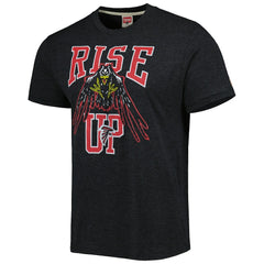 Atlanta Falcons Homage Rise Up Hyper Local Tri-Blend T-Shirt - Black - NFL