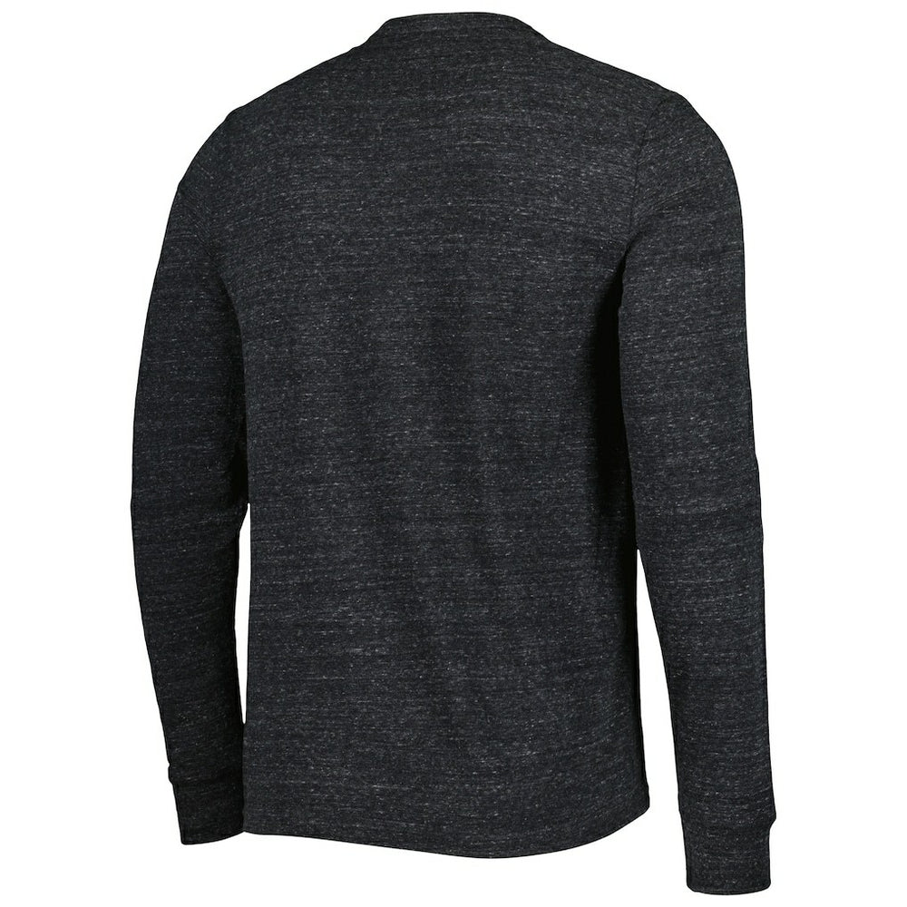 Pittsburgh Steelers Homage Hyper Local Tri-Blend Long Sleeve T-Shirt - Charcoal - NFL