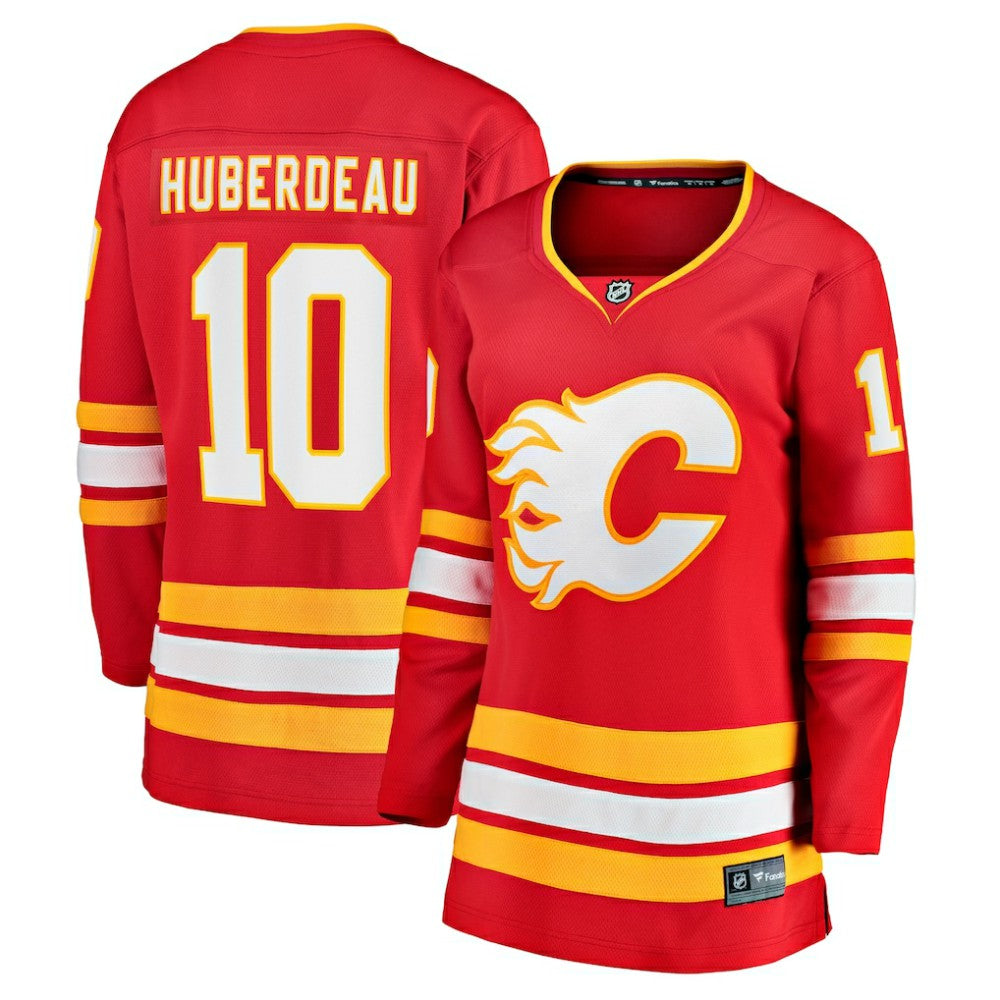 Jonathan Huberdeau Calgary Flames Fanatics Women's Home Breakaway Player Jersey - Red | Fanatics near me
