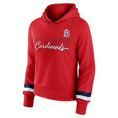 St. Louis Cardinals Fanatics Women's Over Under Pullover Hoodie Online