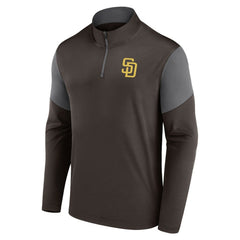 San Diego Padres Fanatics Logo Quarter-Zip Top Near Me