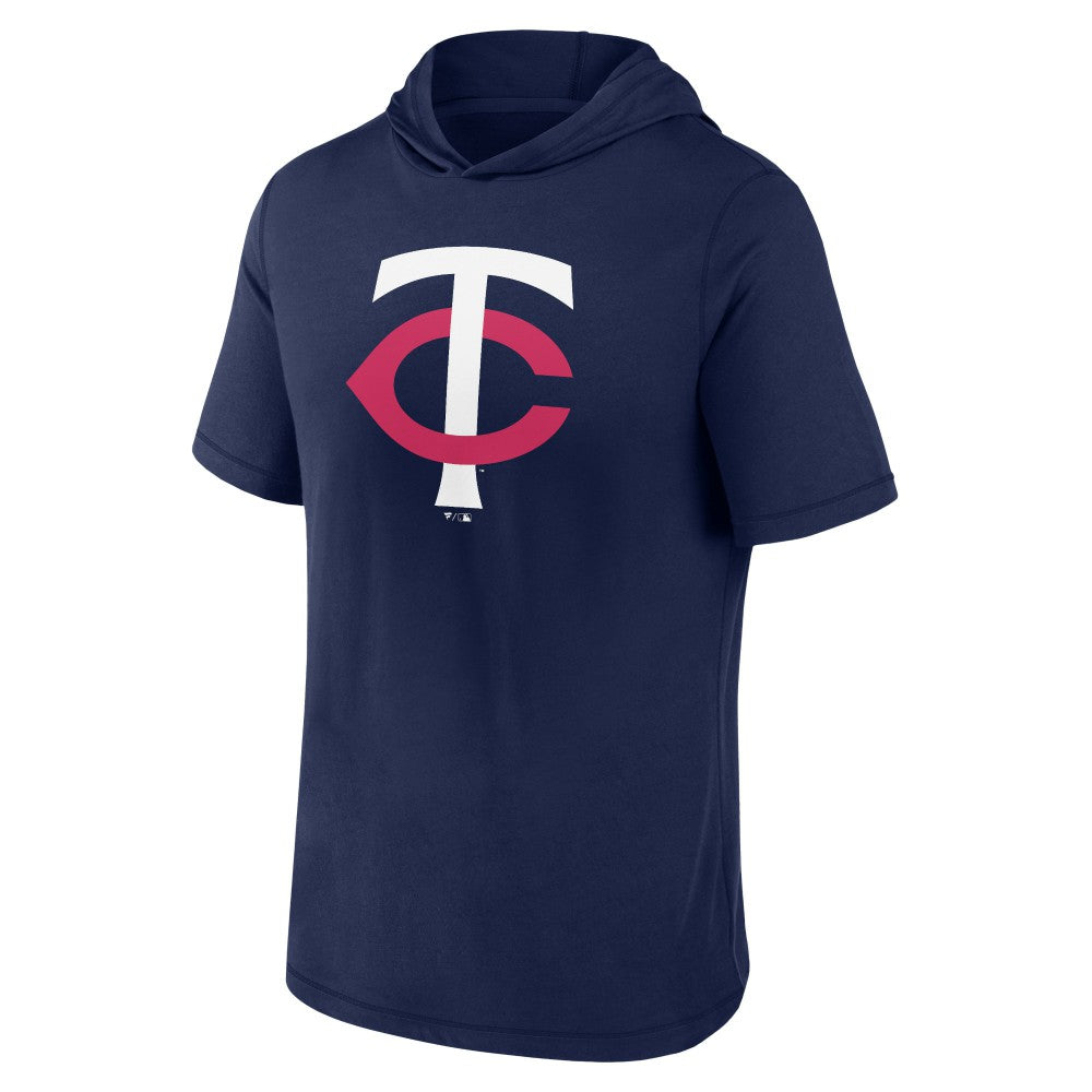 Minnesota Twins Fanatics Short Sleeve Hoodie T-Shirt Sale