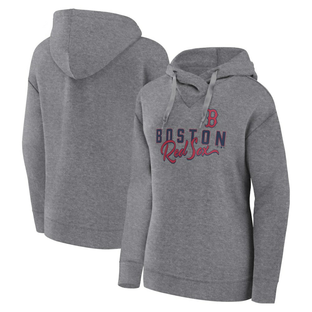 Boston Red Sox Fanatics Women's Script Favorite Lightweight Pullover Hoodie Discount