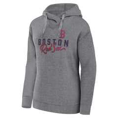 Boston Red Sox Fanatics Women's Script Favorite Lightweight Pullover Hoodie Discount