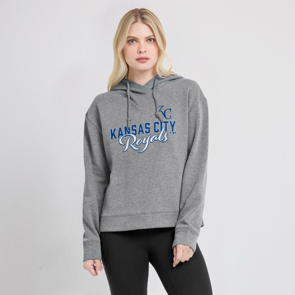 Kansas City Royals Fanatics Women's Script Favorite Lightweight Pullover Hoodie Discount