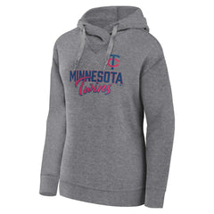 Minnesota Twins Fanatics Women's Script Favorite Lightweight Pullover Hoodie Outlet