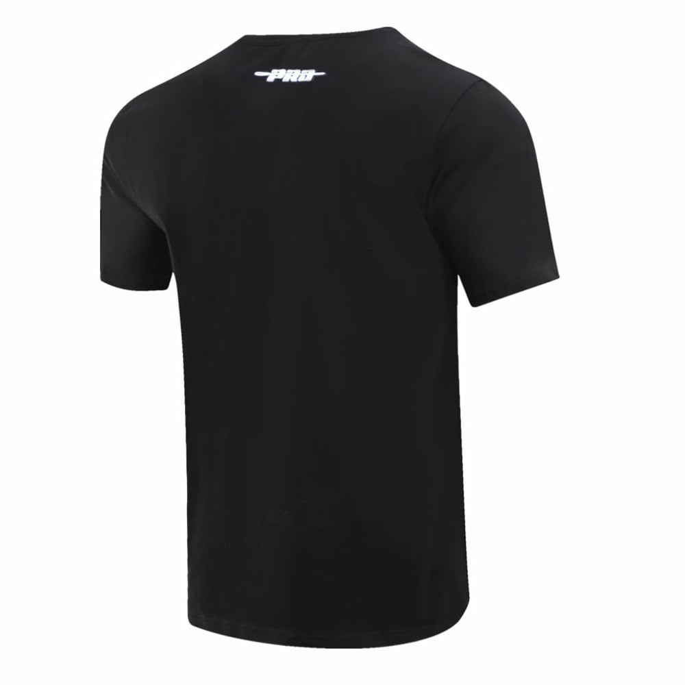 Atlanta Falcons Pro Standard Red Helmet Wordmark T-Shirt - Black - NFL