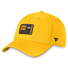 Nashville Predators Fanatics Authentic Pro Training Camp Flex Hat – Gold | Fanatics Lifestyle