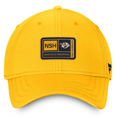 Nashville Predators Fanatics Authentic Pro Training Camp Flex Hat – Gold | Fanatics Lifestyle