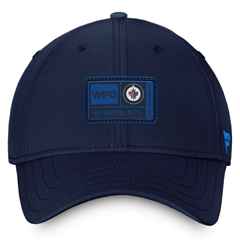 Winnipeg Jets Fanatics Authentic Pro Training Camp Flex Hat – Navy | Fanatics Lifestyle
