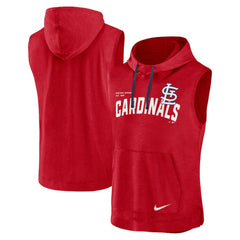 St. Louis Cardinals Nike Athletic Sleeveless Hooded T-Shirt Online