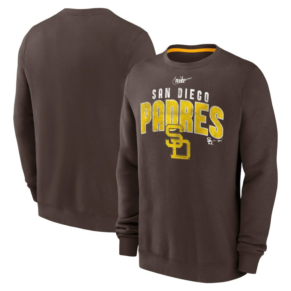 San Diego Padres Nike Cooperstown Collection Team Shout Out Pullover Sweatshirt Sale